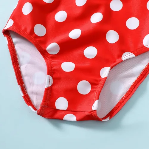 Vista 4 de LYSMuch Traje de baño de 2 piezas para bebé niña, estilo lazo