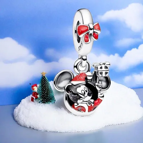 Vista 7 de Dijes compatibles con pulseras y collares Pandora para mujer, joyería de plata de ley 925, abalorios de cuentas para mujer, regalos de cumpleaños