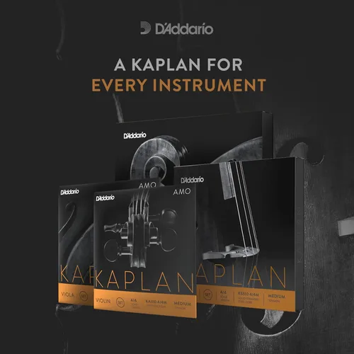 Vista 2 de D'Addario Kaplan - Cuerda única para violonchelo A - KS511 4/4M - Cuerdas para violonchelo - Escala 4/4, tensión media