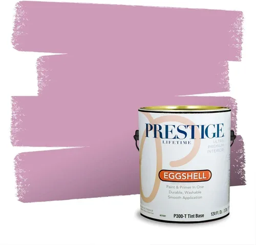 Vista 706 de Prestige Paints Pintura exterior e imprimación en uno, 1 galón, plano, coincidencia comparable de Valspar* Amber Rose*