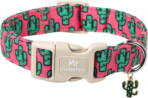 Vista 16 de MR.CHUBBYFACE· Collar de perro de San Valentín azul, lindo collar de cachorro con lazo azul, collar ajustable de algodón para mascotas con hebilla