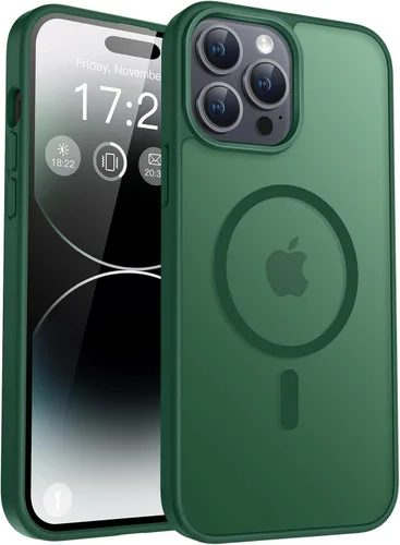 Vista 108 de Funda para teléfono Google Pixel 9 Pro XL, Compatible con Magnético, Protección contra Caídas de Grado Militar Translúcida Mate Resistente a Golpes