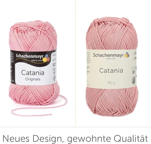 Vista 7 de Schachenmayr Catania, 50G Altrosa Hilos para tejer a mano