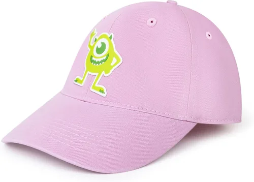 Vista 2 de Disney Men's Cap Women Monster, Mike Wazowski Adjustable Baseball Hat Adult