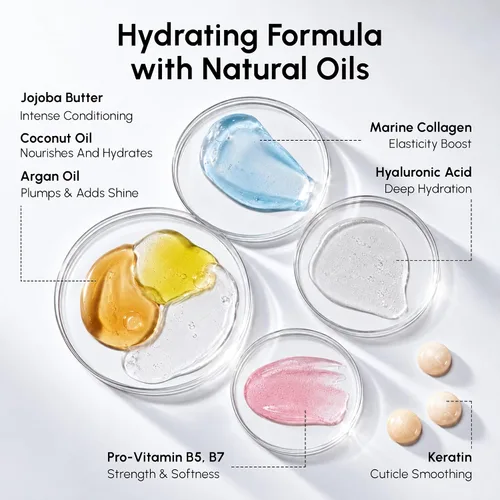 Vista 15 de MAREE Mascarilla capilar para cabello dañado - Colágeno y queratina