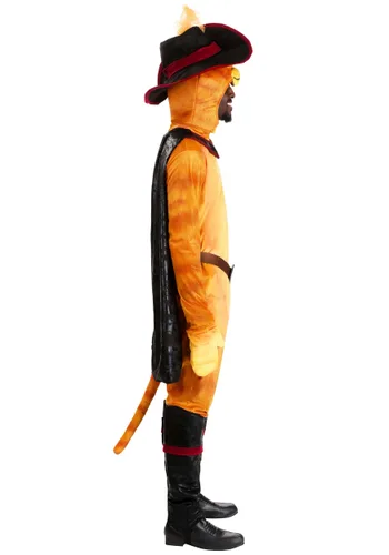 Vista 5 de Disfraz de Gato con Botas para Adultos Multicolor