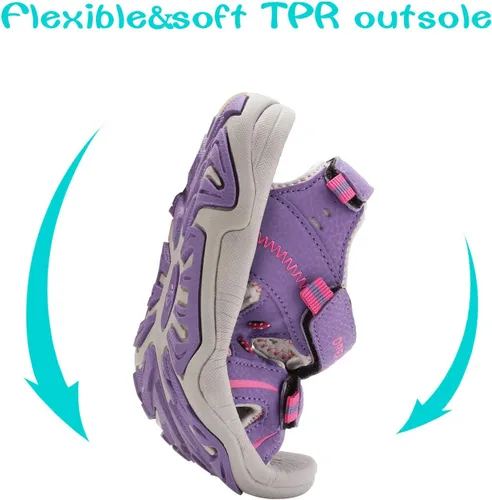 Vista 7 de DREAM PAIRS Sandalias deportivas de verano para niños y niñas (niños pequeñosniñosgrandes)