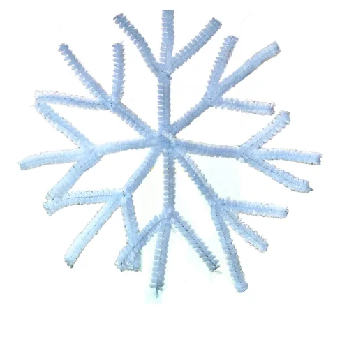 Vista 5 de Limpiapipas blancas Tallos de chenilla 200 piezas para decoración de manualidades, manualidades, creativas (0.24 x 12 pulgadas) 1