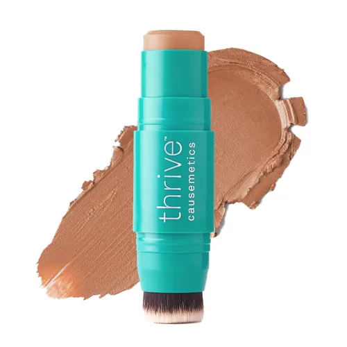 Vista 16 de Thrive Causemetics Crema Bronceador Triple Threat Color Stick, Luz Feria Mo (Fair Light Neutral)