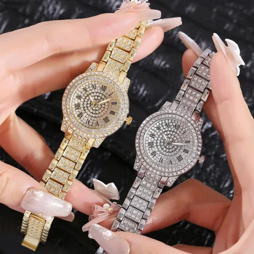 Vista 4 de SENRUD Moda señoras pulsera reloj analógico de cuarzo reloj para mujer (01 blanco), 01 Blanco, Moderno
