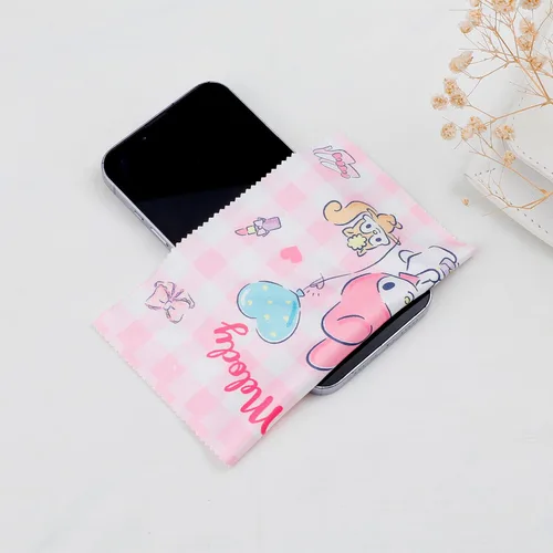 Vista 4 de G-Ahora Kitty - Estuche rígido para lentes de sol, organizador con paño de limpieza