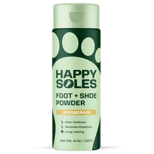 Vista 8 de Desodorizador de zapatos y polvo de pies, polvo de pies definitivo para pies malolientes y control de olores, absorbe el sudor y frescura de larga
