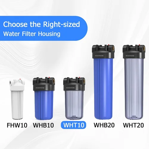 Vista 7 de WHT10 - Carcasa de filtro de agua para toda la casa, se adapta a filtros de sedimentos de 10 x 4.5 pulgadas, etc. para agua de pozos y ciudades