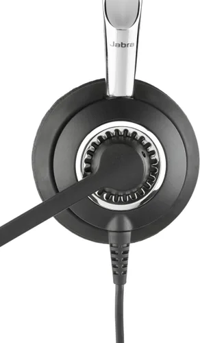 Vista 4 de Jabra BIZ 2400 USB MS Duo Lync Auriculares con cable optimizado para softphone y teléfono móvil