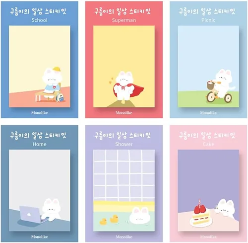 Vista 11 de Sticky 5P Set - E (Arte)