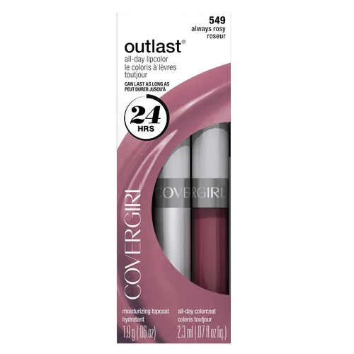 Vista 41 de COVERGIRL Outlast All-Day Lip Color With Topcoat 005 All-Star, 0.31 fl oz