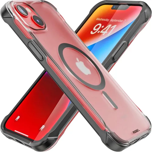 Vista 41 de Phone REBEL - Funda transparente para iPhone 14 Plus [Crystal Series Gen-4] Compatible con MagSafe Resistente, Antiarañazos, Sin Amarilleo