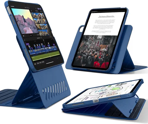 Vista 13 de ESR Funda para iPad A16, Funda para iPad de 11ª/10ª Generación (2025/2022), Cubierta Magnética Extraíble, Soporte Ajustable Vertical/Horizontal