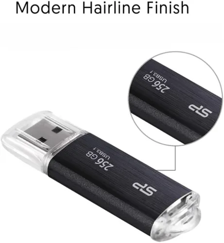 Vista 5 de Silicon Power 128 GB Blaze B02 128 GB USB 3.0 Negro unidad flash USB