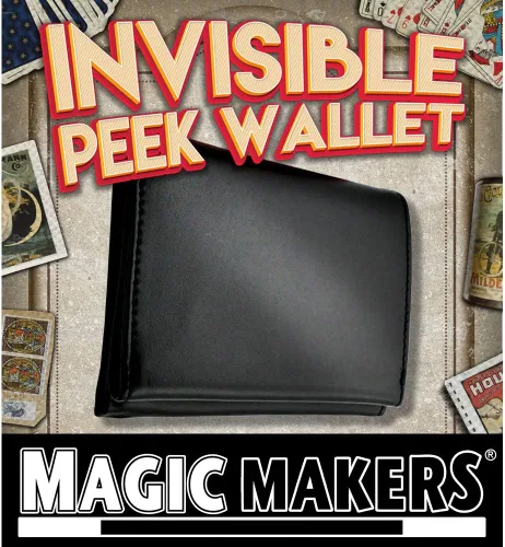 Vista 2 de Mente leyendo invisible Peek Wallet truco de magia