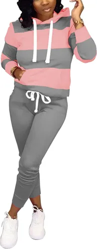 Vista 4 de Nimsruc Two Piece Outfits For Women Jogging Suits Casual