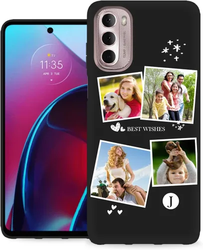 Vista 42 de Funda personalizada para Motorola Moto G Stylus 5G con nombre de foto y texto – GStylus 5G personalizada para teléfono móvil/smartphone/teléfono