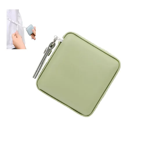 Vista 14 de Cinta métrica suave para el cuerpo, 59.1 in, 60 pulgadas, cinta métrica de doble escala, cinta métrica retráctil para medición corporal, costura