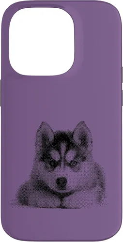 Vista 17 de Chic Husky Puppy for Dog Mom and Paw Parents Case for iPhone 16