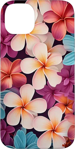 Vista 15 de Plumeria Flower Pretty Garden Hawaii Case for iPhone 17