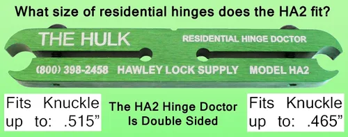 Vista 2 de The Hinge Doctor HA2 para bisagras residenciales