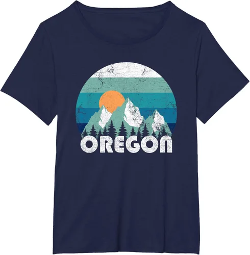 Vista 17 de Oregon State Retro Vintage Camiseta