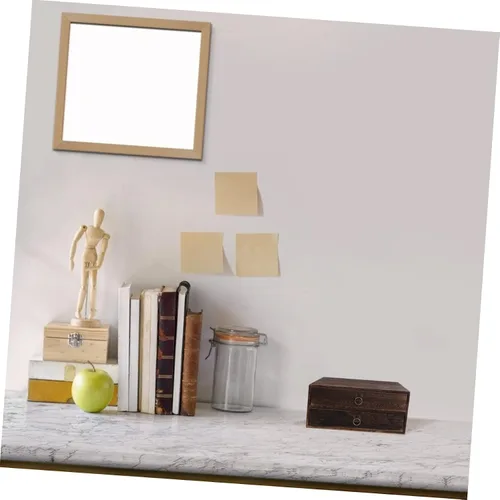 Vista 5 de Operitacx Caja de almacenamiento de escritorio Caja de madera para oficina en casa Organizador de cajones decorativo tamaño pequeño gran capacidad