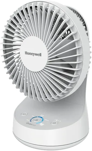 Vista 10 de Honeywell QuietSet 5 Ventilador de mesa oscilante, negro, ventilador personal y pequeño con funcionamiento silencioso y 5 niveles de potencia