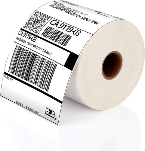Vista 9 de Etiquetas de envío térmicas JADENS 4x6-350 etiquetas (4 rollos), compatibles con Rollo, Brother, Zebra y la mayoría de impresoras térmicas