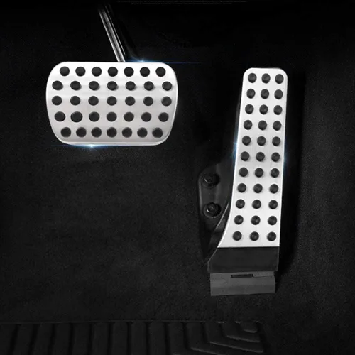 Vista 2 de YIWANG Pedal de freno de combustible de coche para Mercedes Benz C GLC E GLS GLE GLC Clase W205 W206 X253 W213 X167 W167 X253 2016-2022 sin