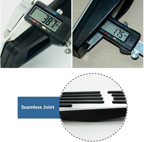 Vista 7 de Jaronx Compatible con cubiertas de pedal BMW, sin rotura de taladro, cubierta antideslizante de gas