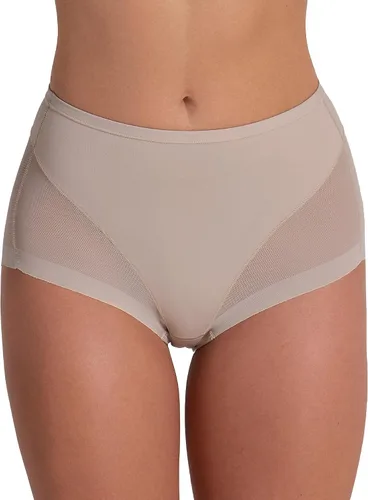 Vista 8 de Leonisa Bragas moldeadoras invisibles de cintura alta, ropa interior de control de abdomen para mujer 543- Azul