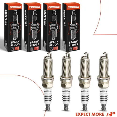 Vista 9 de A-Premium Bujías iridio platino (paquete de 4) compatibles con Honda Civic 2006-2015, Insight 2010-2014 y Toyota Tacoma 2005-2015 y Acura ILX