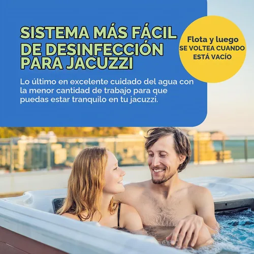 Vista 2 de Cartucho de repuesto SmartChlor FROG @Ease para uso con sistema flotante FROG @Ease para jacuzzi - Sistema sanitizante para jacuzzi que requiere