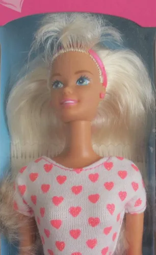 Vista 2 de Barbie Muñeca Pretty Hearts (1995)