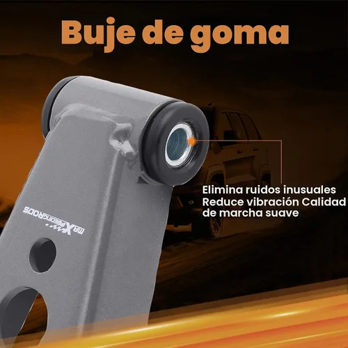 Vista 3 de Kit de colgador y grillete de 4 pulgadas para Dodge Ram Charger D100 D150