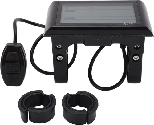 Vista 7 de Computadora de bicicleta, panel de control de pantalla LCD S900, 36 V 48 V bicicleta eléctrica LCD medidor de pantalla LCD computadora de ciclismo