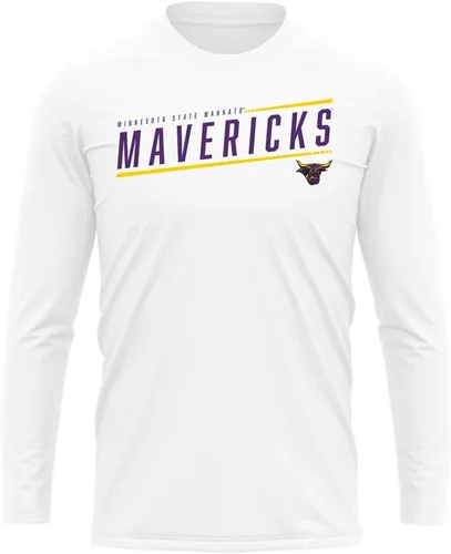 Vista 30 de Camisa deportiva de manga larga oficial de la NCAA Collegiate para hombre, colección de carbón elegante Universidad Estatal de Arizona/W/Sleek/Ls
