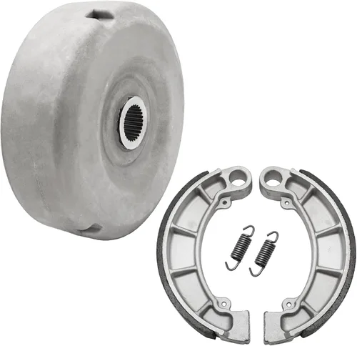 Vista 3 de Buje de tambor de freno trasero y zapatos para Honda Rancher 350 Rancher 400 Foreman 400 Foreman 450 1995-2007 OEM # 43620-HN5-M00 43620-HN0-A00