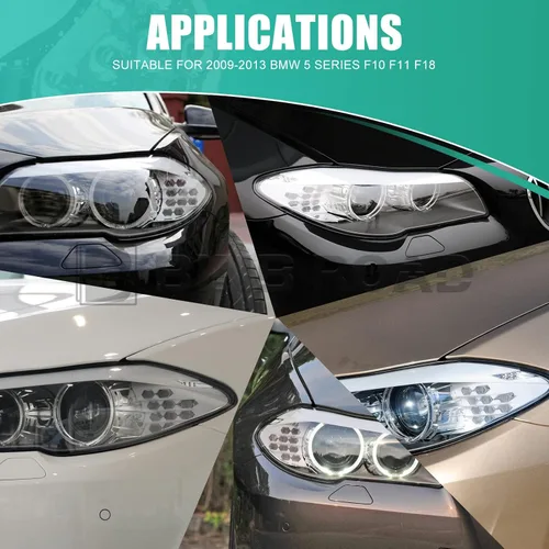 Vista 3 de Módulo LED de señal de giro izquierdo, lado del conductor, compatible con BMW Serie 5 F10 F11 F18 2009-2013 (sustituye a 63117271901)