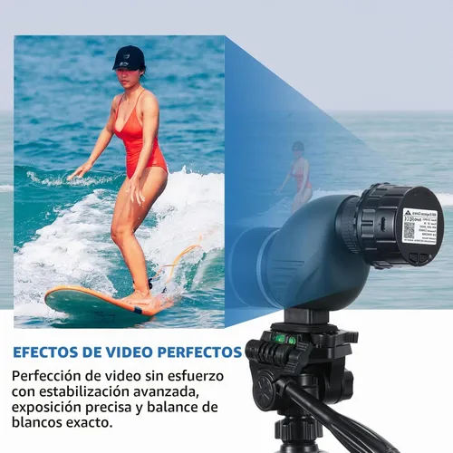 Vista 5 de Cámara ocular con telescopio WiFi para telescopios de observación, ocular electrónico, grabación de video de 32 GB, cámara ocular digital