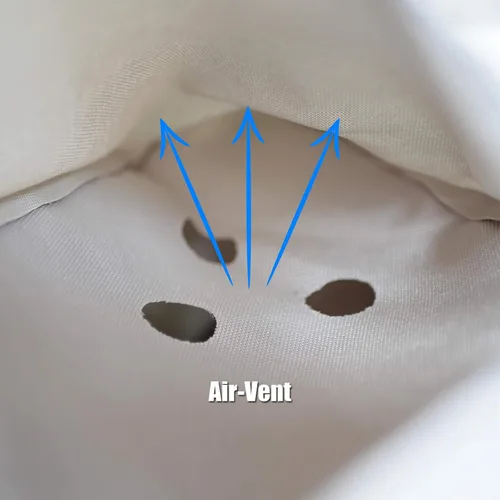 Vista 3 de Orgrimmar 600D - Funda para barco resistente e impermeable con 2 rejillas de ventilación para casco V, tres cascos, lanchas de pesca, lanchas bajas
