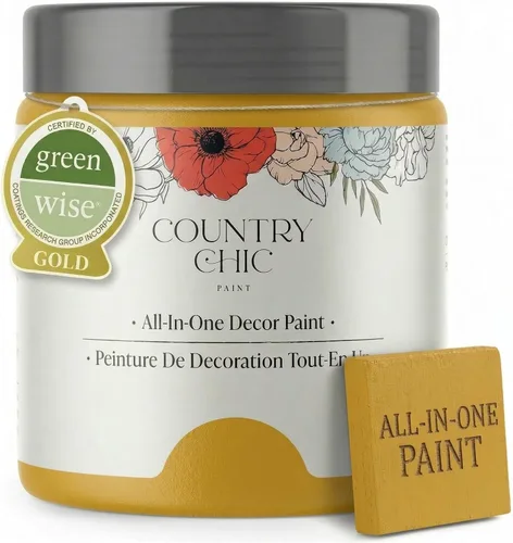 Vista 34 de Country Chic - Pintura a la tiza todo en uno para muebles y armarios, ecológica, acabado mate, con primer y sellador, para madera y metal, Alchemist