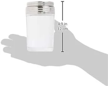 Vista 7 de Norpro Taza de cristal ajustable estilo pizzería pimientasalquesoespecias 5.25