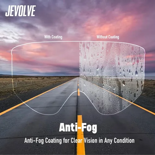 Vista 3 de Gafas de seguridad protectoras antivaho con lente transparente Visión amplia con diadema elástica ajustable perfecta para senderismo, surf, gafas
